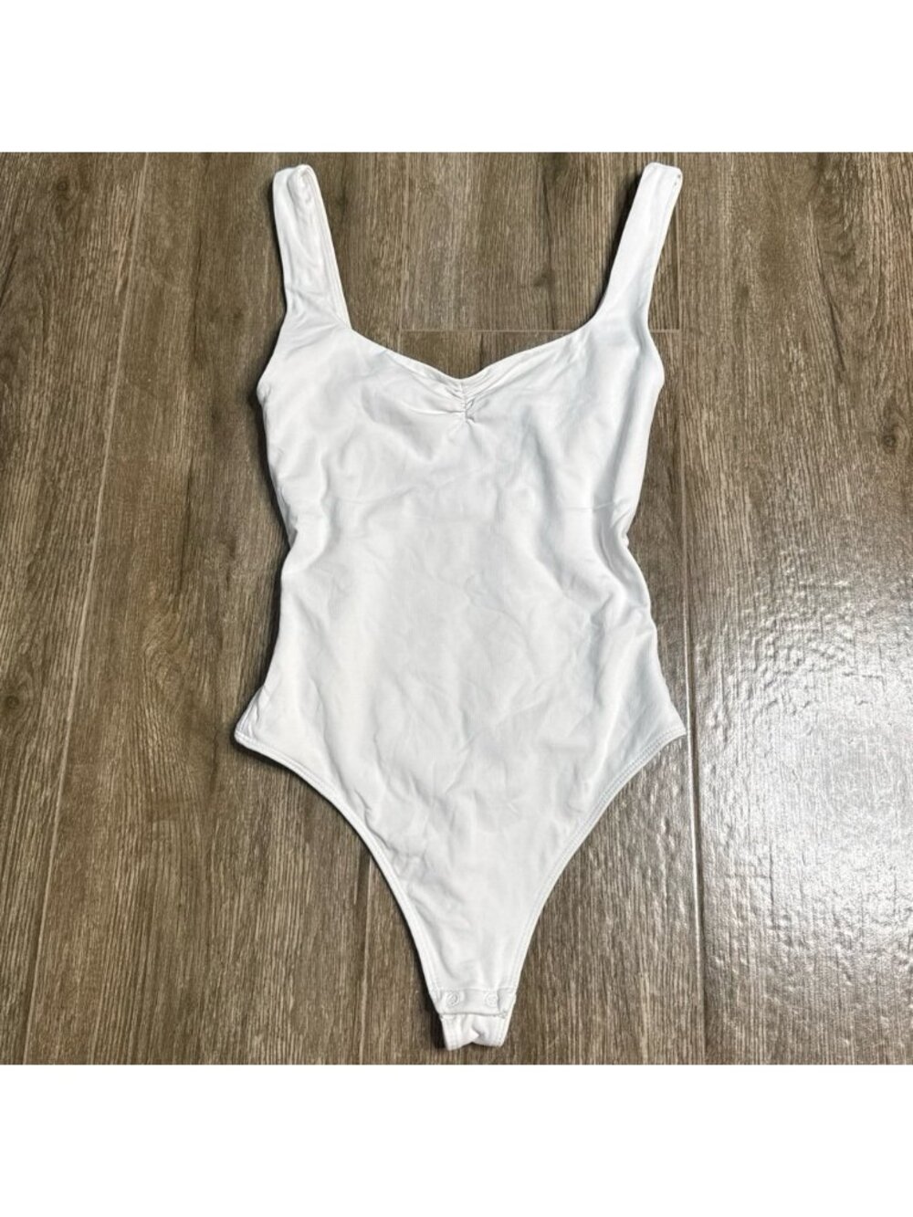 Aritzia Babaton Contour Sweetheart Bodysuit Ruched XS